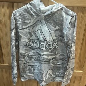 Adidas size large (14-16), sweatshirt, in great condition and smoke-free home
